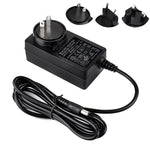 Alimentatore 24V 2A con cavo 1,2m e spina EU/UK/US