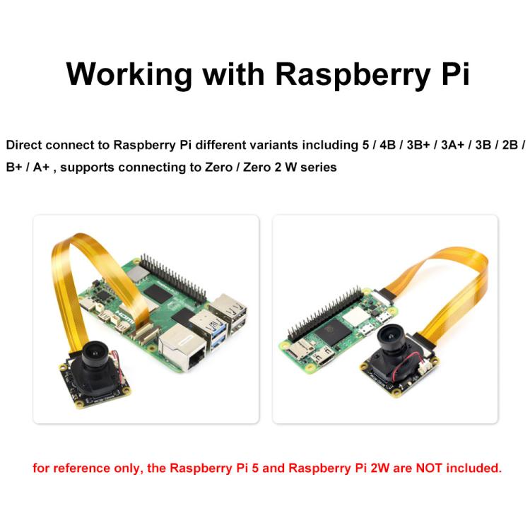 Telecamera IMX462 2MP con IR-CUT per Raspberry Pi