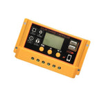 Controller di carica solare 12V/24V con display LCD 10A-30A