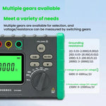 Tester digitale per la resistenza di terra DUOYI, DY4100A, DY4100B