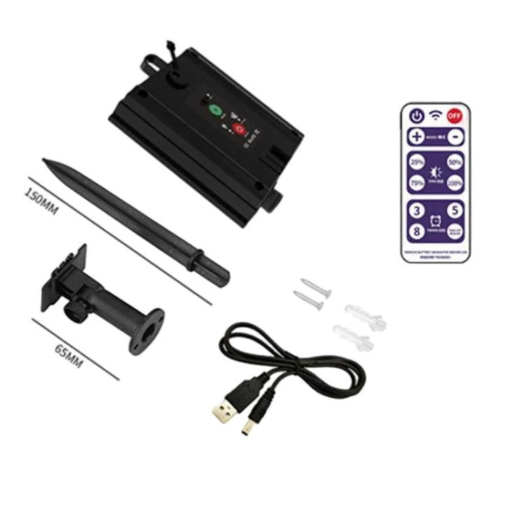Centralina controllo luci stringa solare 3.7V boost 24V