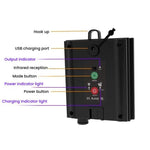 Centralina controllo luci stringa solare 3.7V boost 24V