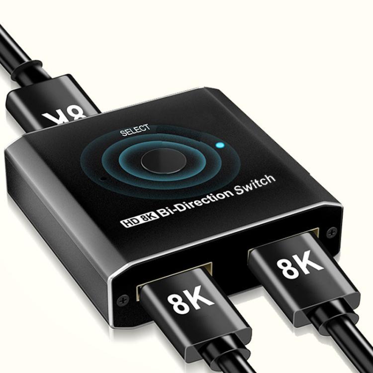 PWAY S6203H 8K 60Hz 2 In 1 Out HDMI-Compatible Two-Way Switcher