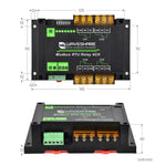 Modulo relè 4 canali RS485 alta corrente Modbus RTU