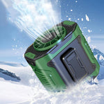 Ventilatore portatile da cintura 100 velocità 5000mAh