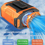 Ventilatore portatile da cintura 100 velocità 5000mAh