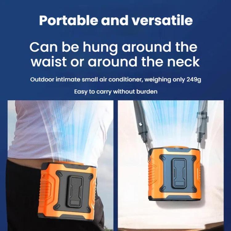 Ventilatore portatile da cintura 100 velocità 5000mAh