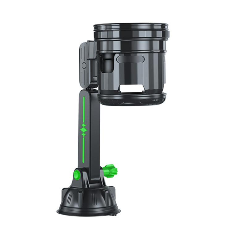 Portabicchieri multifunzionale per auto, con ventosa di grandi dimensioni, supporto per bevande., Long Rod Gray, Long Rod Green, Short Rod Gray, Short Rod Green