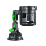 Portabicchieri multifunzionale per auto, con ventosa di grandi dimensioni, supporto per bevande., Long Rod Gray, Long Rod Green, Short Rod Gray, Short Rod Green