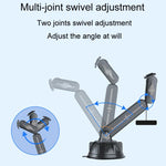 Portabicchieri multifunzionale per auto, con ventosa di grandi dimensioni, supporto per bevande., Long Rod Gray, Long Rod Green, Short Rod Gray, Short Rod Green