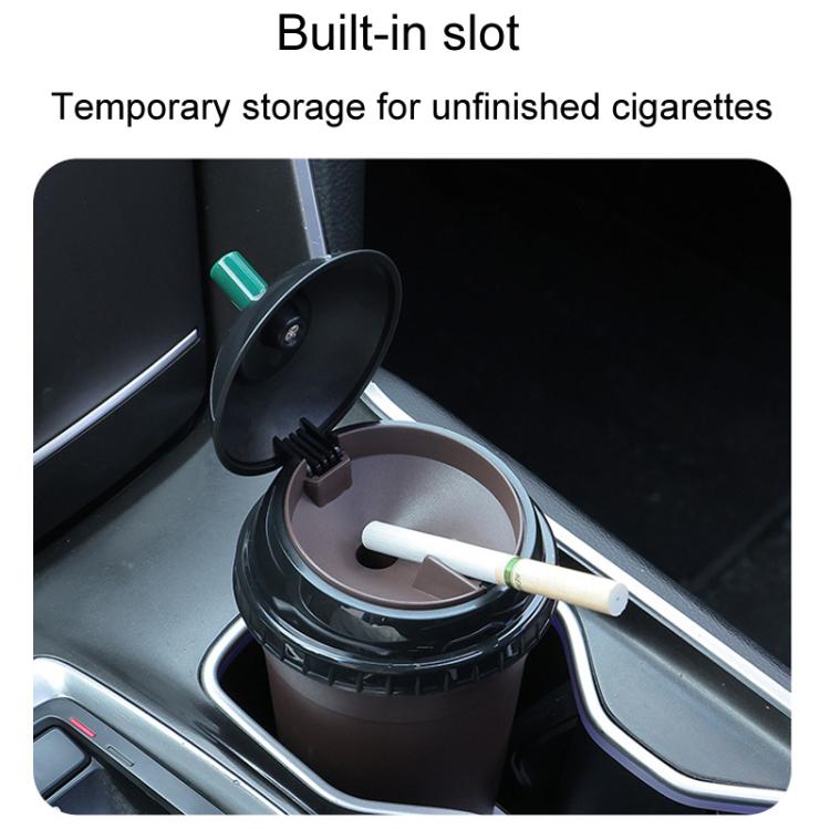 Posacenere separato a forma di tazza da caffè, resistente alle alte temperature, per auto e casa., HY-413