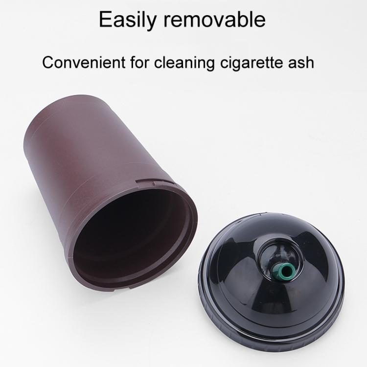 Posacenere separato a forma di tazza da caffè, resistente alle alte temperature, per auto e casa., HY-413