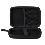 EVA Hard Disk Bag Portable Drop-proof Mobile Power Storage Bag Zipper Toolkit Accessory Storage Case, (Black)