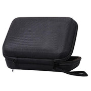 EVA Hard Disk Bag Portable Drop-proof Mobile Power Storage Bag Zipper Toolkit Accessory Storage Case, (Black)