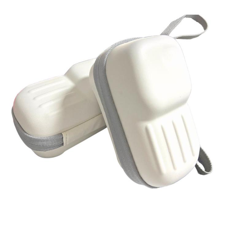 Summer Hanging Neck Small Fan Bag Organizer Box Outdoor Travel Portable Folding Fan Bag