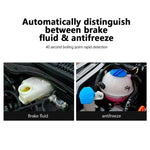 Tester per il punto di ebollizione del liquido freni DUOYI, strumento diagnostico per freni automobilistici
