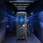 Deodorizzatore UVC per auto, purificatore d'aria con ricarica USB e ozono.