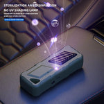 Deodorizzatore UVC per auto, purificatore d'aria con ricarica USB e ozono.