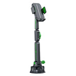 Supporto telescopico per cellulare con braccio meccanico estensibile per auto, parabrezza, cruscotto, con grande ventosa, supporto per navigatore