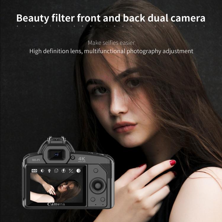 D5 Fotocamera Digitale WiFi 64MP Dual Camera Night Vision