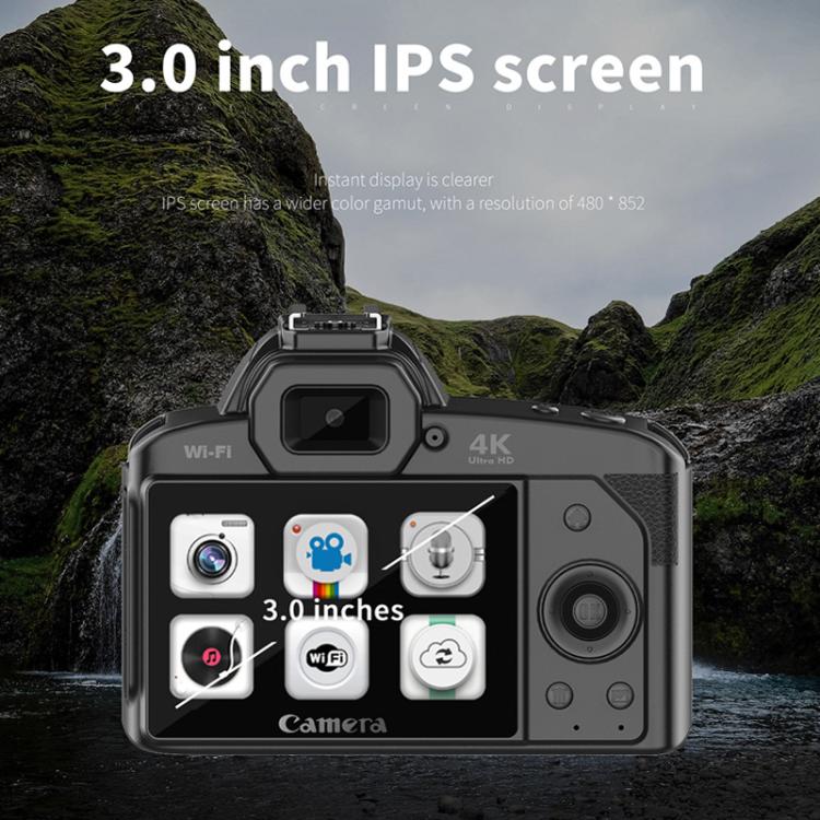 D5 Fotocamera Digitale WiFi 64MP Dual Camera Night Vision