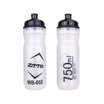 ZTTO wb-002 Borraccia sportiva portatile da 750 ml per fitness, ciclismo e attività all'aperto, 2pcs