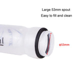 ZTTO wb-002 Borraccia sportiva portatile da 750 ml per fitness, ciclismo e attività all'aperto, 2pcs