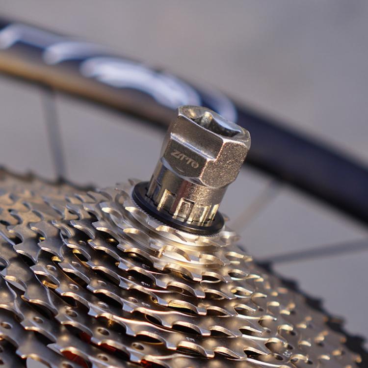 ZTTO Attrezzo per la riparazione di biciclette, per bici da strada e mountain bike, leva fissa, installazione e rimozione del volano Manicotto, 2pcs