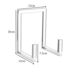 1 cornice portafoto in acrilico con supporto, 1pc, 2pcs