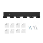 1 gancio portachiavi da parete in metallo per corridoio con 6 ganci, 1pc, 2pcs