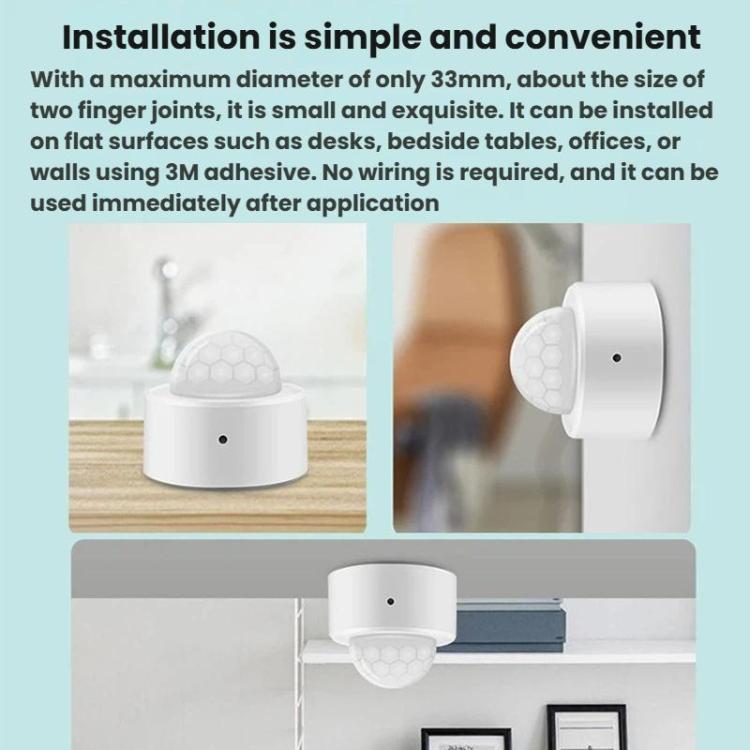 Sensore di movimento Zigbee per la casa intelligente, compatibile con Home Assistant., Light Sensor+IR, IR