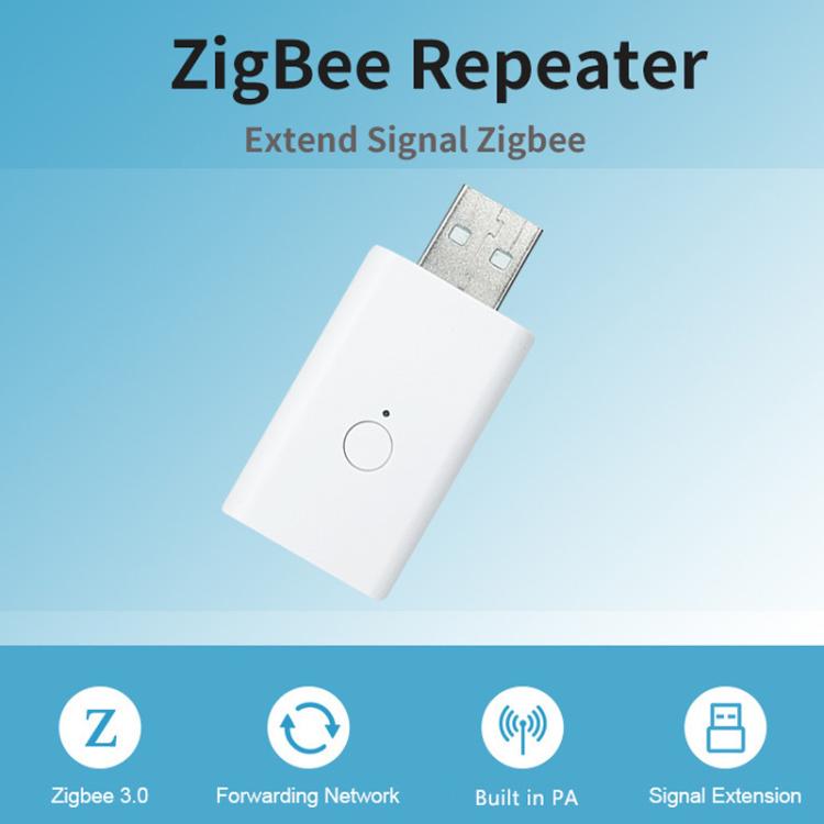 Ripetitore Zigbee USB, estensore di segnale, amplificatore passante per pareti, compatibile con Home Assistant., Zigbee 3.0 Extender