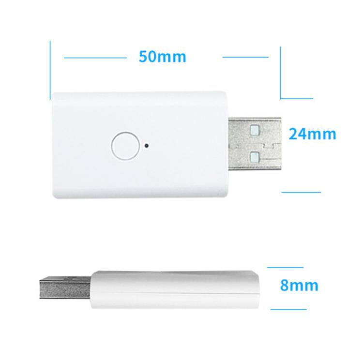 Ripetitore Zigbee USB, estensore di segnale, amplificatore passante per pareti, compatibile con Home Assistant., Zigbee 3.0 Extender