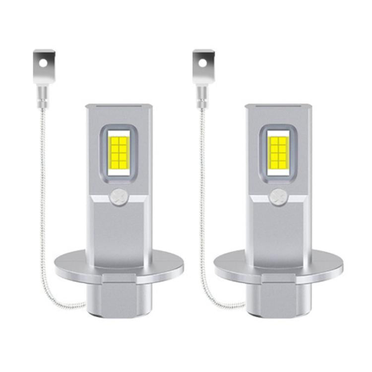 2 lampadine a LED per fari auto, mini 1:1, con collegamento diretto., H1, H3, H7, H11, 9005, 9006, H16, P13W, 9012