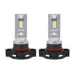 2 lampadine a LED per fari auto, mini 1:1, con collegamento diretto., H1, H3, H7, H11, 9005, 9006, H16, P13W, 9012