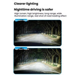 2 lampadine a LED per fari auto, mini 1:1, con collegamento diretto., H1, H3, H7, H11, 9005, 9006, H16, P13W, 9012