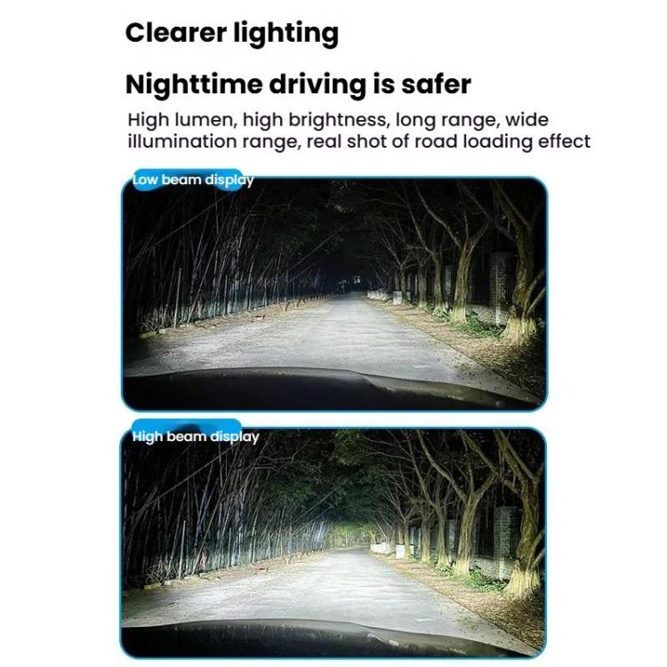 2 lampadine a LED per fari auto, mini 1:1, con collegamento diretto., H1, H3, H7, H11, 9005, 9006, H16, P13W, 9012