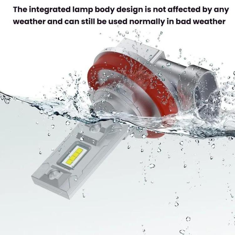 2 lampadine a LED per fari auto, mini 1:1, con collegamento diretto., H1, H3, H7, H11, 9005, 9006, H16, P13W, 9012