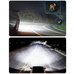 2 lampadine a LED per fari auto, mini 1:1, con collegamento diretto., H1, H3, H7, H11, 9005, 9006, H16, P13W, 9012