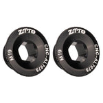 2 pezzi ZTTO Copertura pedivella in lega di alluminio per bicicletta Viti per pedivella mountain bike, M18 Black, M18 Red, M18 Blue, M19 Black, M19 Red, M19 Blue, M20 Black, M20 Red, M20 Blue