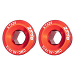 2 pezzi ZTTO Copertura pedivella in lega di alluminio per bicicletta Viti per pedivella mountain bike, M18 Black, M18 Red, M18 Blue, M19 Black, M19 Red, M19 Blue, M20 Black, M20 Red, M20 Blue