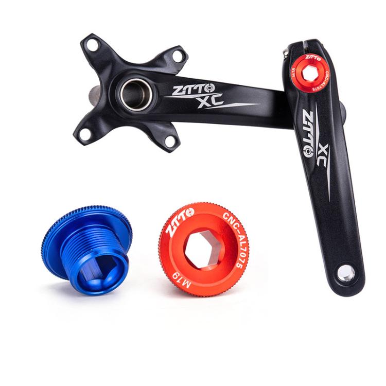 2 pezzi ZTTO Copertura pedivella in lega di alluminio per bicicletta Viti per pedivella mountain bike, M18 Black, M18 Red, M18 Blue, M19 Black, M19 Red, M19 Blue, M20 Black, M20 Red, M20 Blue