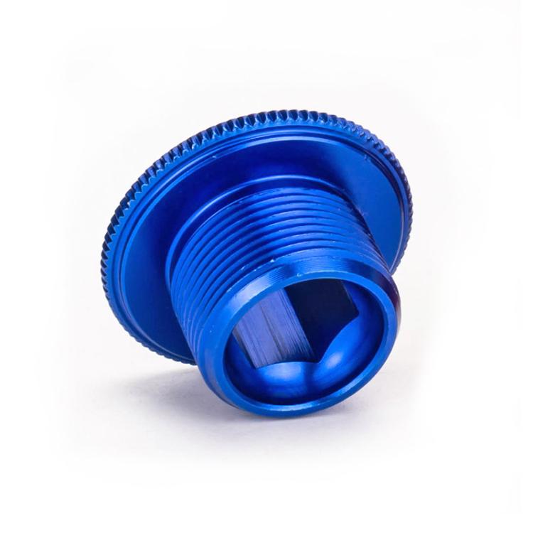 2 pezzi ZTTO Copertura pedivella in lega di alluminio per bicicletta Viti per pedivella mountain bike, M18 Black, M18 Red, M18 Blue, M19 Black, M19 Red, M19 Blue, M20 Black, M20 Red, M20 Blue