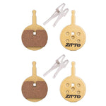 2 paia di pastiglie freno a disco in metallo con base in rame per mountain bike ZTTO, MJ-01B, MJ-01D, MJ-01E, MJ-01F, MJ-02A, MJ-02B, MJ-02D, MJ-02F, MJ-03F, MJ-04B, MJ-05B, MJ-05C, MJ-07B, MJ-07C, MJ-07C With Hole, MJ-08A, MJ-08B, MJ-11A, MJ-11C, MJ-1...