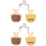 2 paia di pastiglie freno a disco in metallo con base in rame per mountain bike ZTTO, MJ-01B, MJ-01D, MJ-01E, MJ-01F, MJ-02A, MJ-02B, MJ-02D, MJ-02F, MJ-03F, MJ-04B, MJ-05B, MJ-05C, MJ-07B, MJ-07C, MJ-07C With Hole, MJ-08A, MJ-08B, MJ-11A, MJ-11C, MJ-1...
