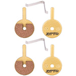 2 paia di pastiglie freno a disco in metallo con base in rame per mountain bike ZTTO, MJ-01B, MJ-01D, MJ-01E, MJ-01F, MJ-02A, MJ-02B, MJ-02D, MJ-02F, MJ-03F, MJ-04B, MJ-05B, MJ-05C, MJ-07B, MJ-07C, MJ-07C With Hole, MJ-08A, MJ-08B, MJ-11A, MJ-11C, MJ-1...