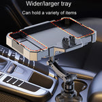 Vassoio girevole a 360 gradi per auto, supporto per cellulare regolabile in auto, Small, Medium, Large