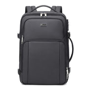 Wiersaam Men Anti-Theft Business Laptop Backpack 15.6 Inch Computer Bag With USB & Type-C Charging Ports, WA338353  Gray