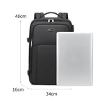Zaino antifurto business con scomparto laptop 15,6" e porte USB