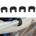 50 pezzi ZTTO Clip a C in plastica per bicicletta, morsetti per cavo cambio e freno per mountain bike